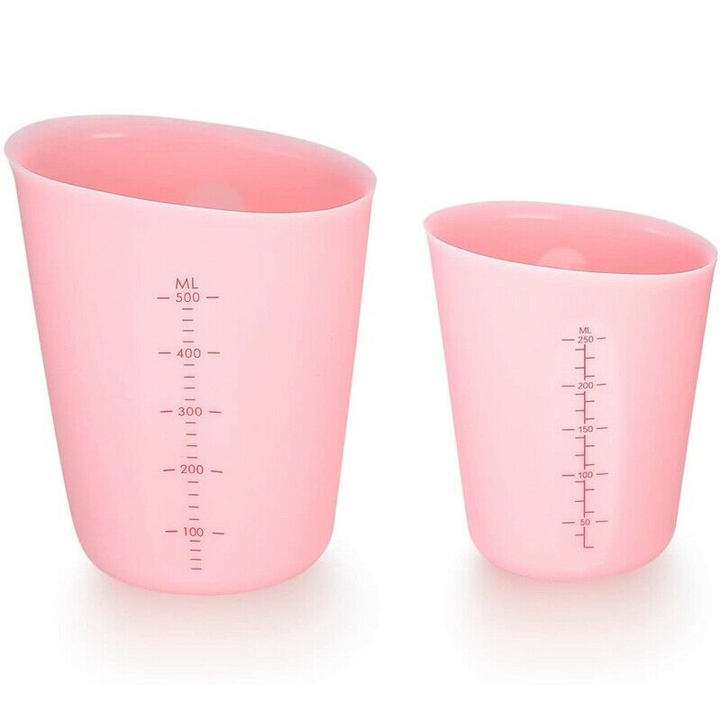 Silicone Measu Cups Jugs, Mixing Cups with Scale Clear, Cup Measure for EpoxD8U1