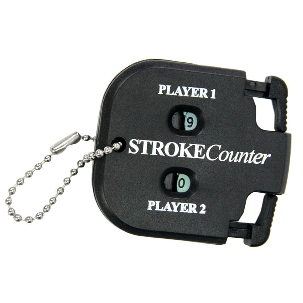 Golf Score Counter Round Scoring Tag Golfer Accessories