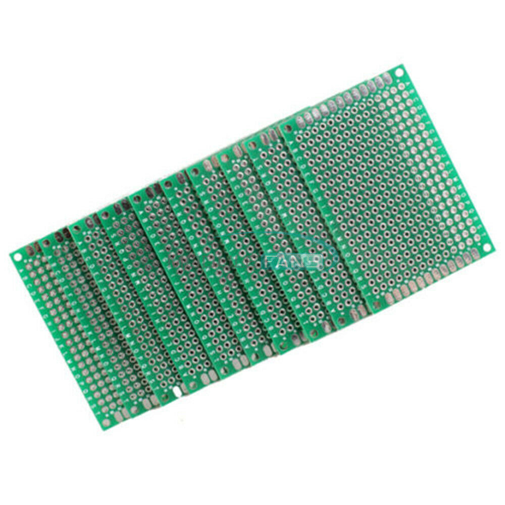 20PCS Prototype PCB Double Side 4x6cm FR4 Breadboard Tinned Universal 40x60mm