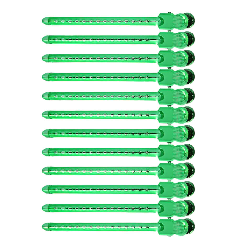 Pack of 12 Hair Clips, Professional Sectioning Hair Clamps Salon Barber