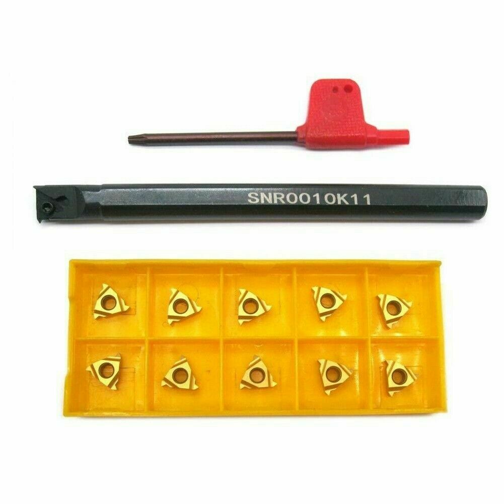 SNR0010K11 Threading Turning Boring Bar Holder +11IR AG60 BP010 Threading insert