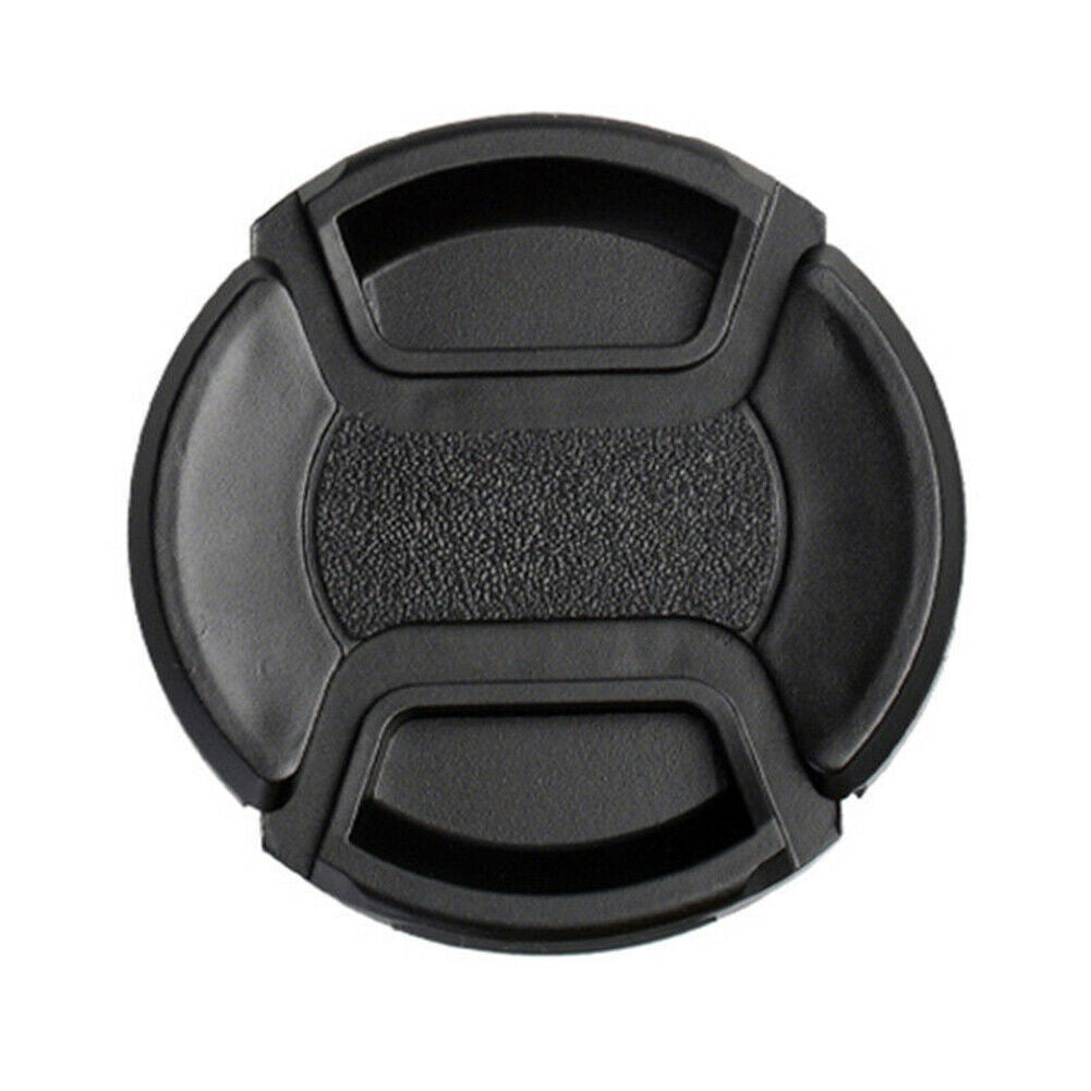 49mm Durable Front Lens  Hood Cover Snap-on With Rope for   Camera