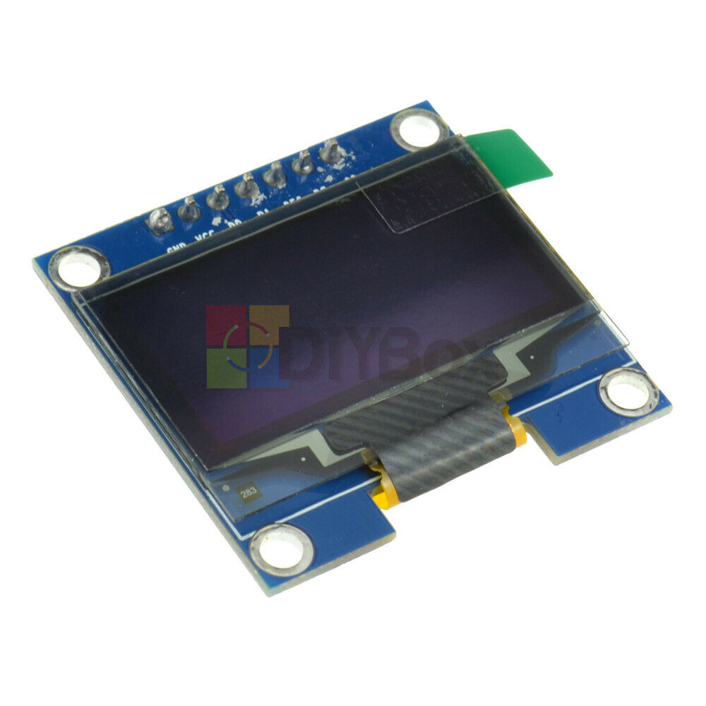 Fit For Arduino 1.3" White IIC I2C Serial 128X64 OLED LCD Display Screen Module