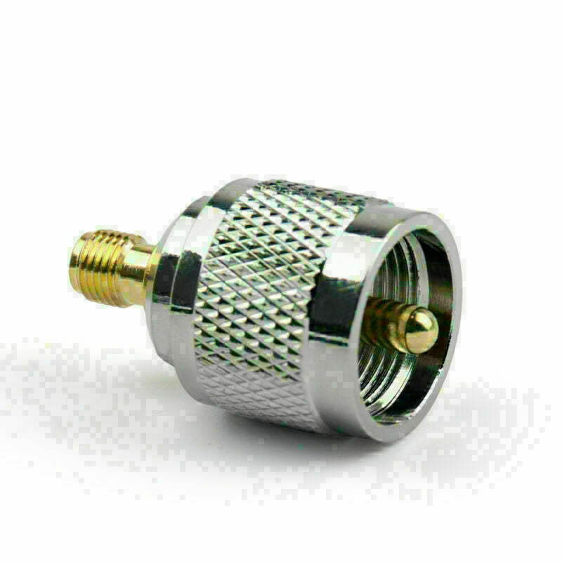 10Pcs Adapter PL259 UHF Plug Male To SMA Female Jack RF Connector Straight M/F P