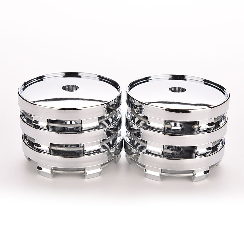 60mm Chrome Car Auto Wheel Center Hub Cap Cover Tyre Trims Universal.l8