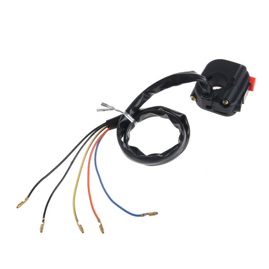 22mm Handlebar LED Headlight Lamp Switch On Off Control Electrical Start Kill