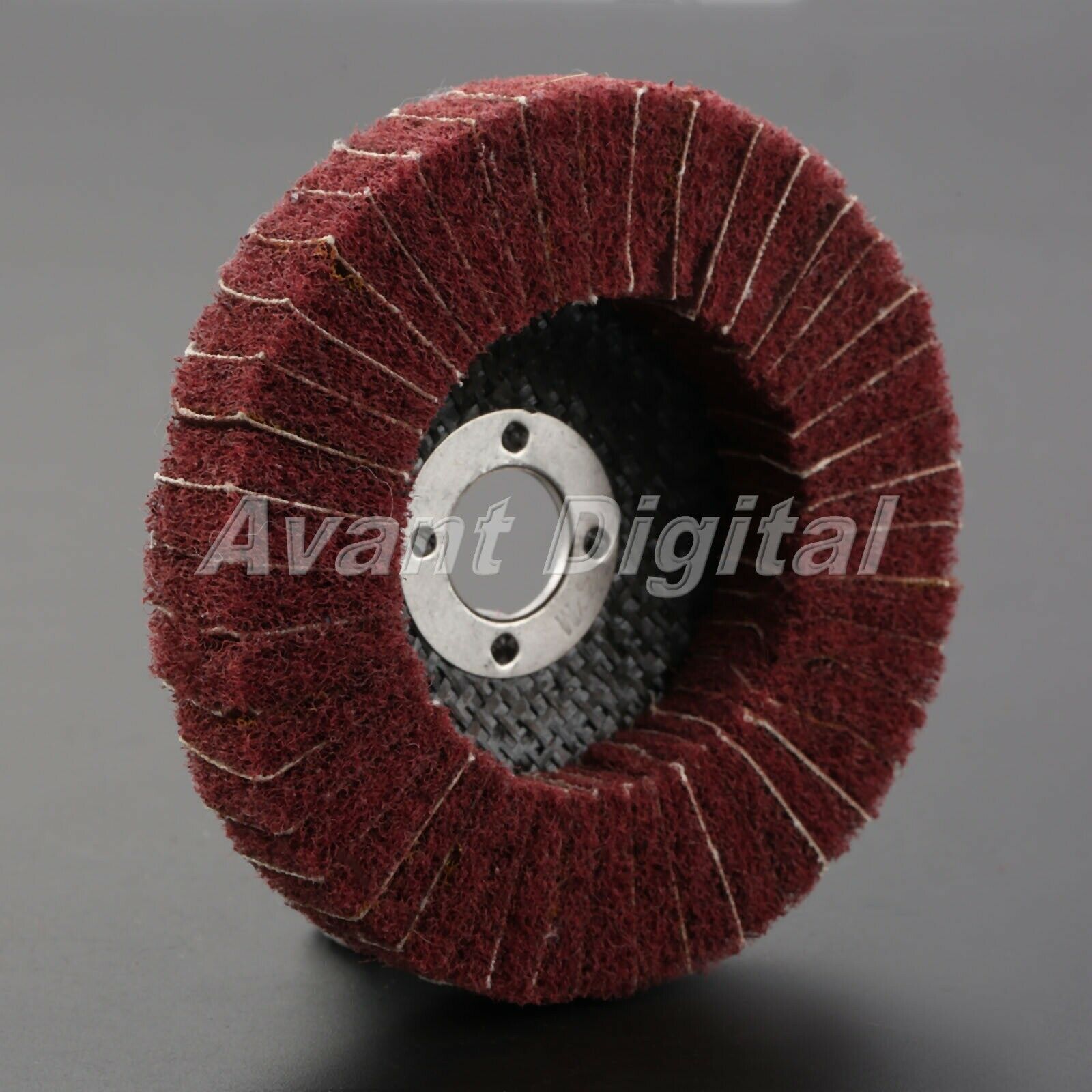 100mm Round 320# Grit Polishing Wheel Buffing Abrasive Grinder Rotary Tool Red