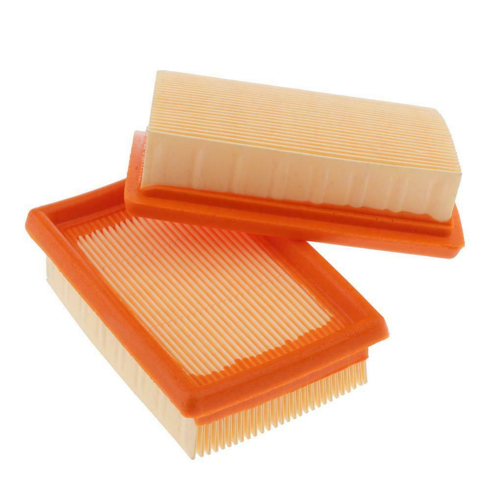2x air filter for Stihl backpack blower BR320 BR340 BR380 BR400 BR420
