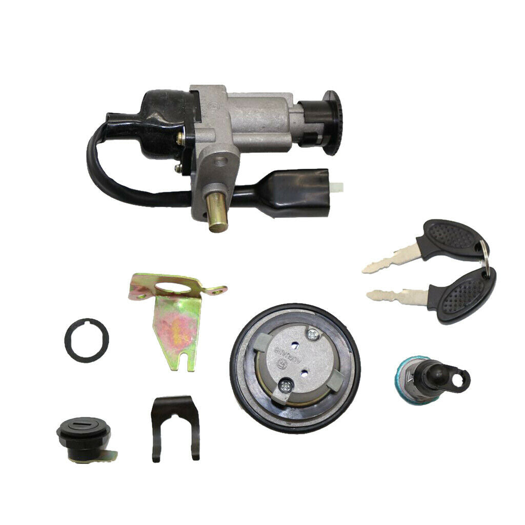 Ignition Key Switch Set for 50cc 125cc 150cc 250cc Moped Scooter Peace