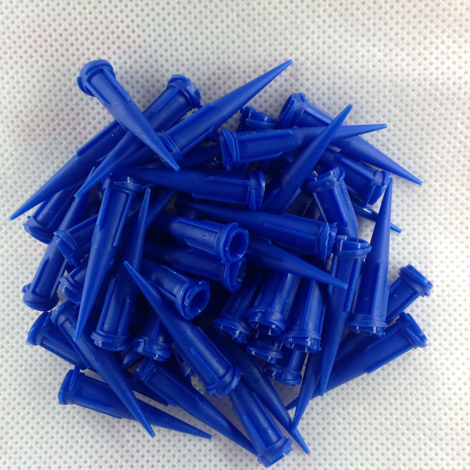 50pcs 22Ga TT Blunt Liquid Glue Dispensing Needle Plastic Tapered Tip