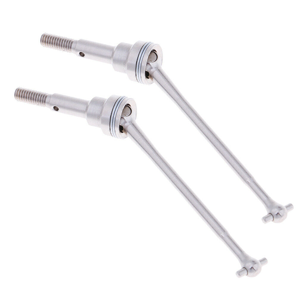 2Pcs RC Metal Universal Drive Shaft Joint for WLtoys 12423 12628 Crawler Parts