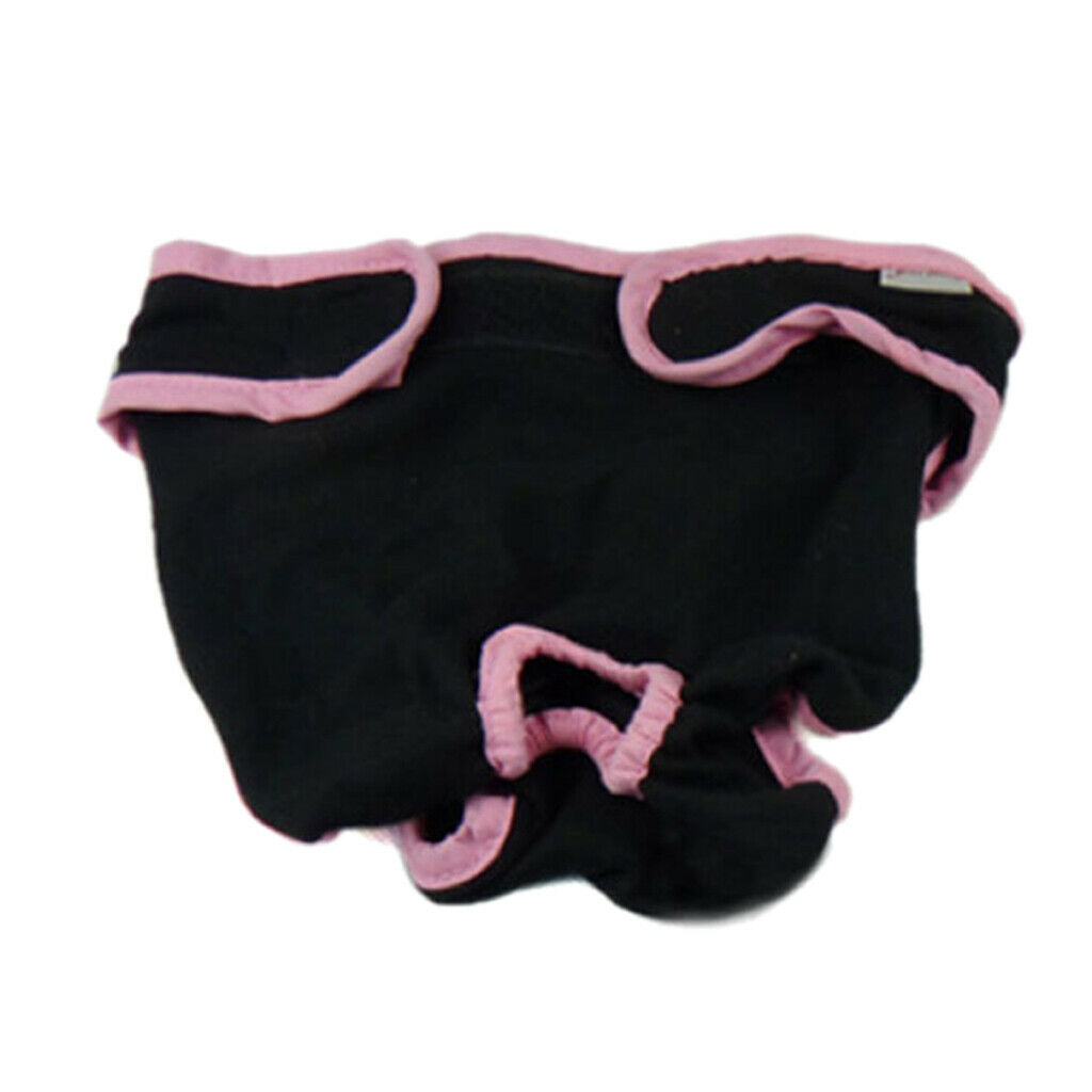 2 Pieces Adjustable Pet Dog Safe Physical Pant Female Dog Sanitary Nappy Diaper