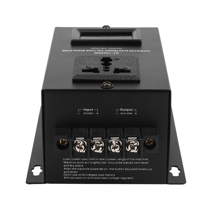 AC 220V 10000W SCR Electronic Voltage Regulator Temperature Speed Adjust ContrN9