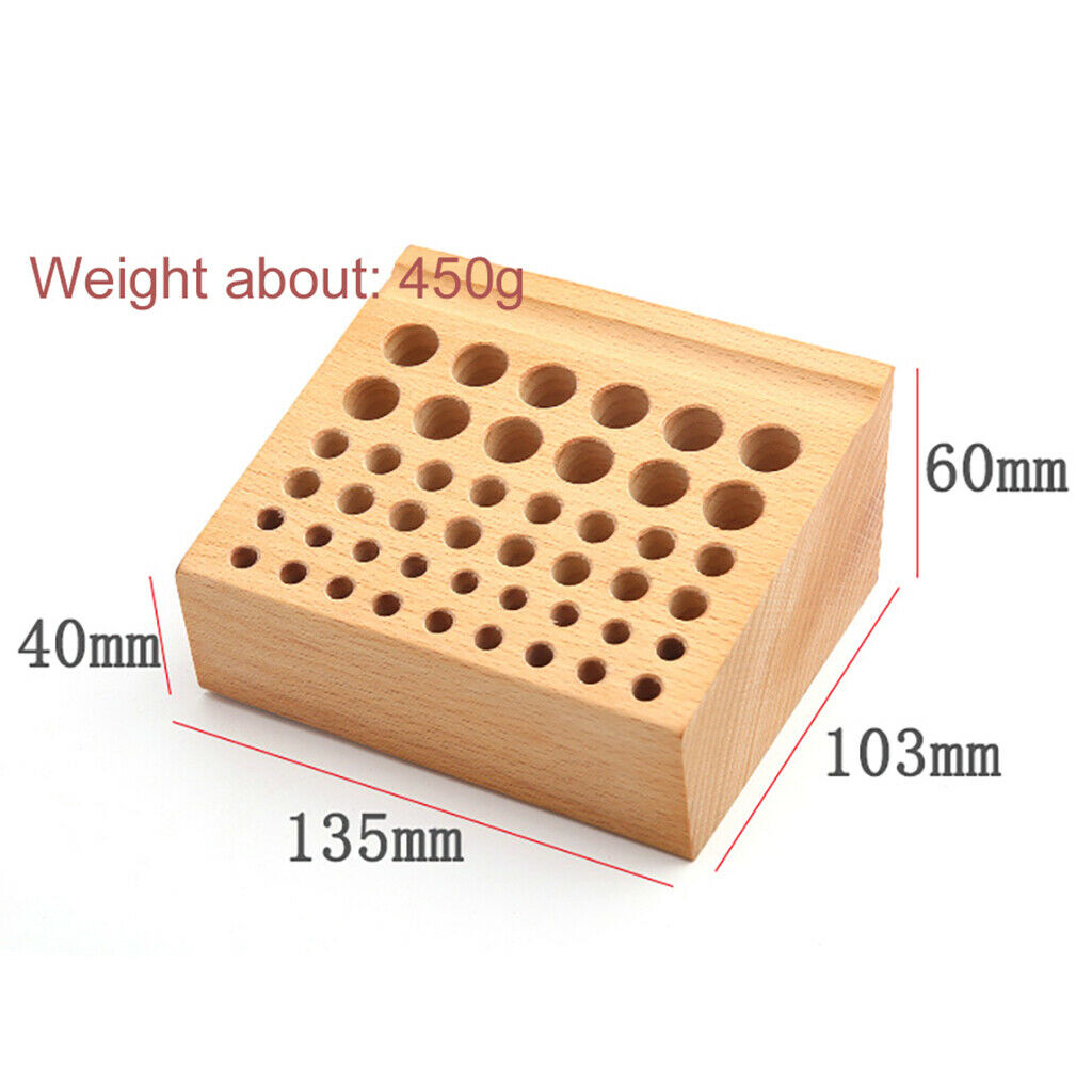 Wooden Watch Repair Tool Holder Desktop Organizer Pen Holder for Watch Maker