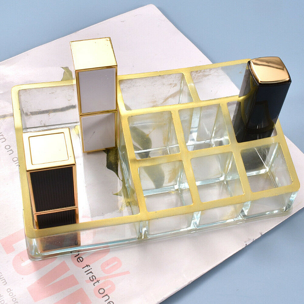 DIY Silicone Mold Lipstick Storage Holder Box Display Container Epoxy Casting