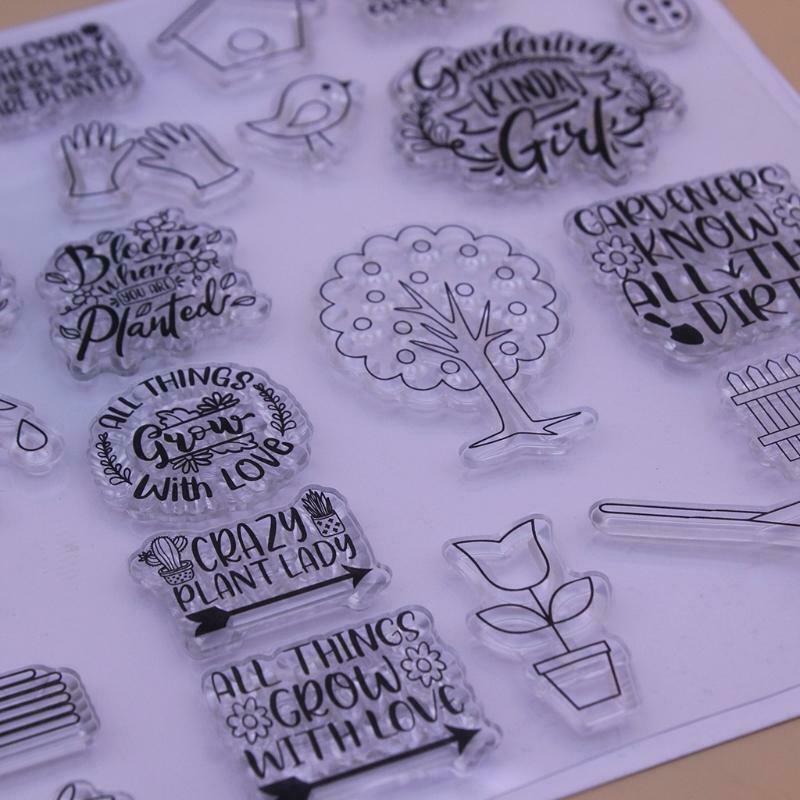 Spring Farm Silicone Clear Seal Stamp DIY Scrapbooking Embossing Photo Album