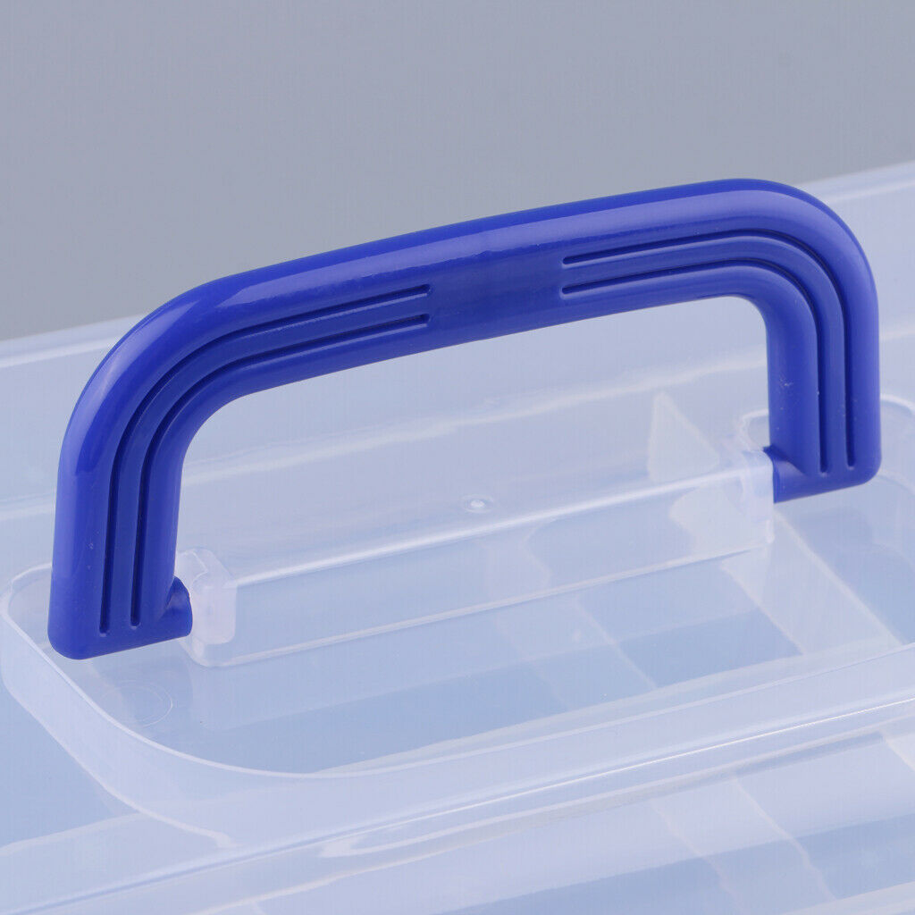 Multi Purpose Plastic Art Supply Tool Box Hobby Craft Storage Case Container