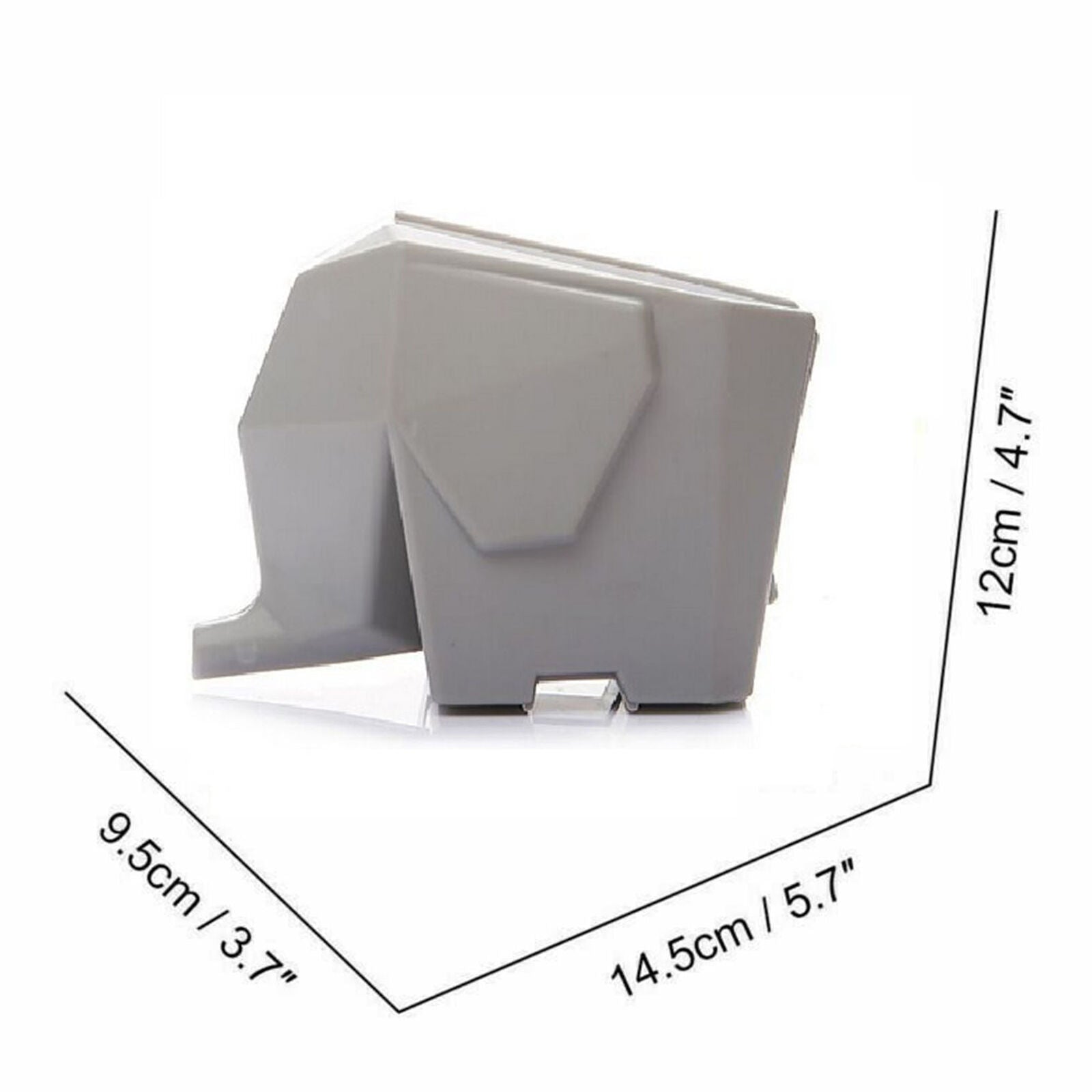 Elephant Shape Cutlery Utensil Drainer Organize Rack Dryer Holder ABS Kitchen