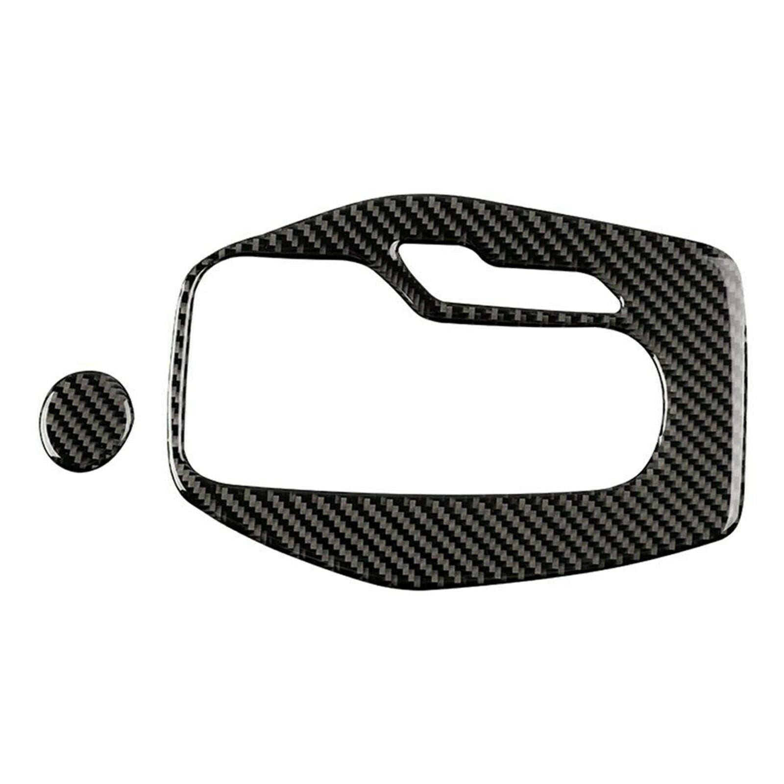 Carbon Fiber Car Gear Shift Panel Cover Trim Fit For Chevrolet Camaro 2017~2019