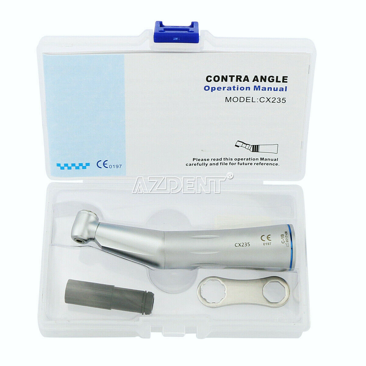 Dental Low Speed Contra Angle Handpiece Inner Water Channel E-type