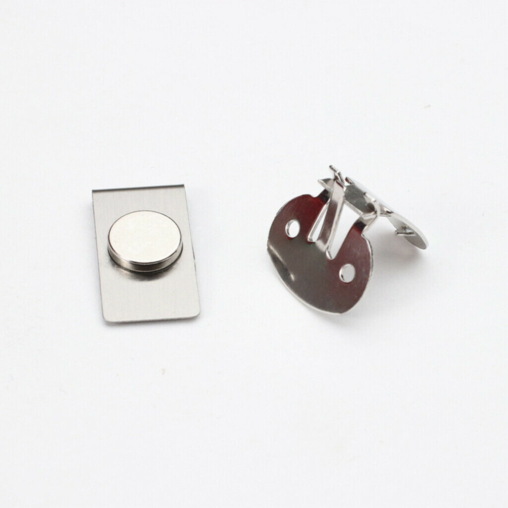 Magnetic Tie Clips Arrow type Stainless Steel Anti-floating Tie Holder Clips