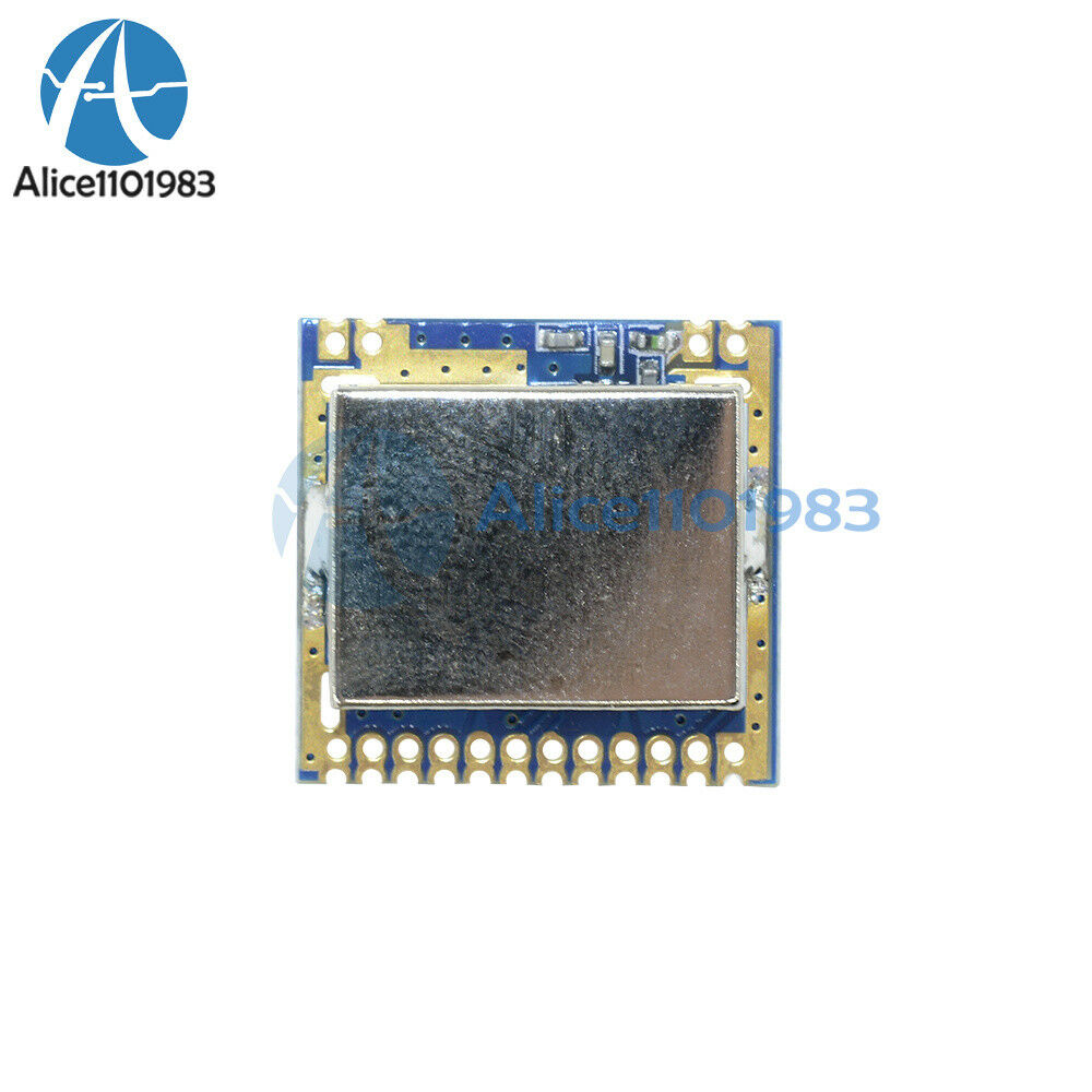 Mini SI4463 2000M 433Mhz Remote Wireless Transceiver Module + Spring Antenna