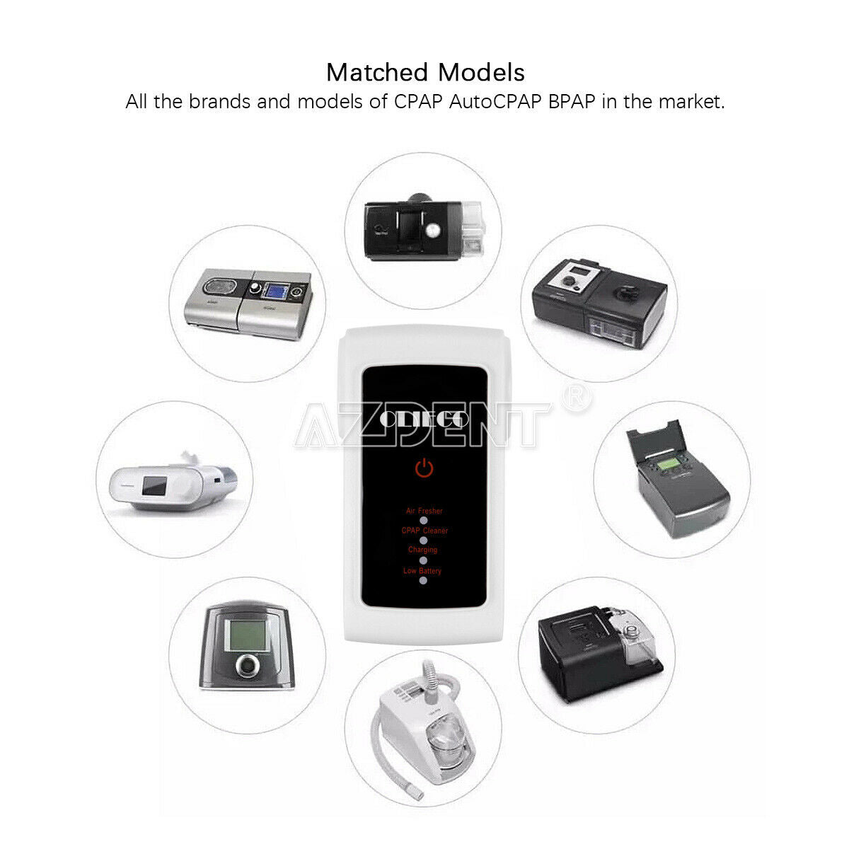 Dental CPAP Cleaner Sanitizer Portable Mini CPAP Cleaning machine Ultra Quiet