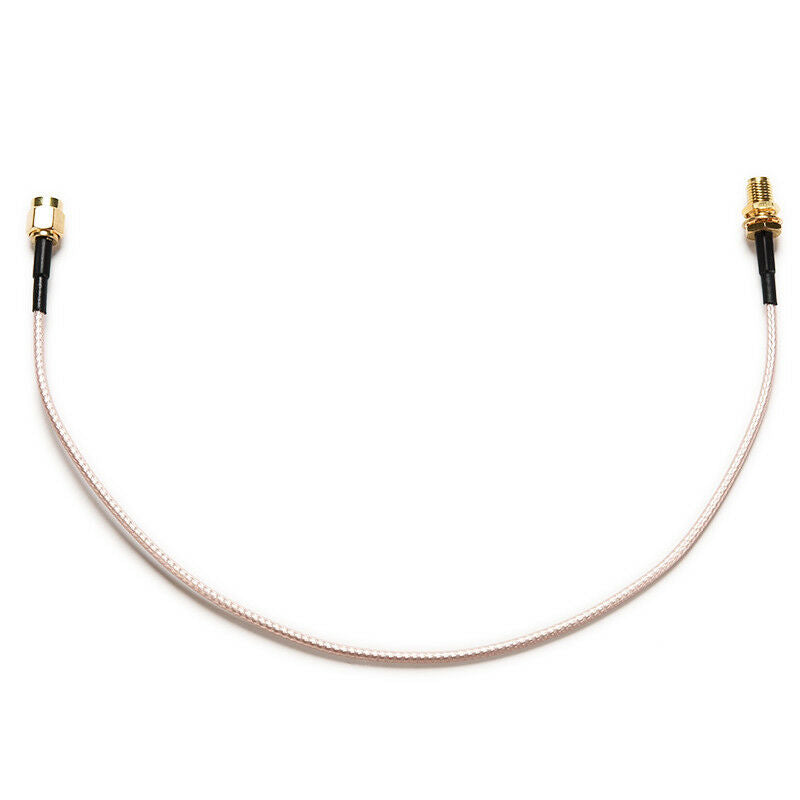 New cable RP.SMA male jack to female plug bulkhead crimp RG316 pigtail 30c.l8