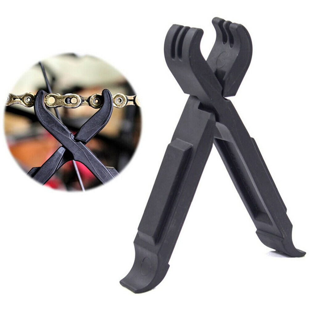 2 in 1 Bike Tire Levers Master Link Chain Pliers Bicycle Wheel Pry Repair.l8