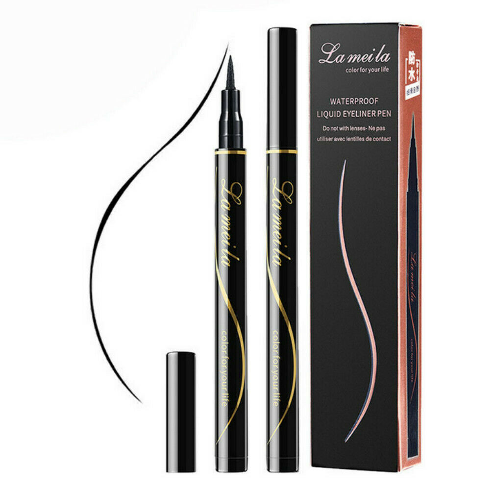 Beauty Black Waterproof Eyeliner Liquid Eye Liner Pen Pencil Makeup Cosmetic US