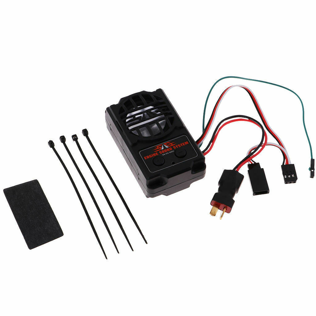 Sg-sz03 Motor Sound Simulator With Speaker Accessories For 1:10 RC