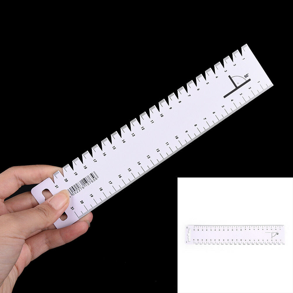 1pc 21cm Ultrathin sewing patchwork ruler quilting tool DIY sewing access.l8