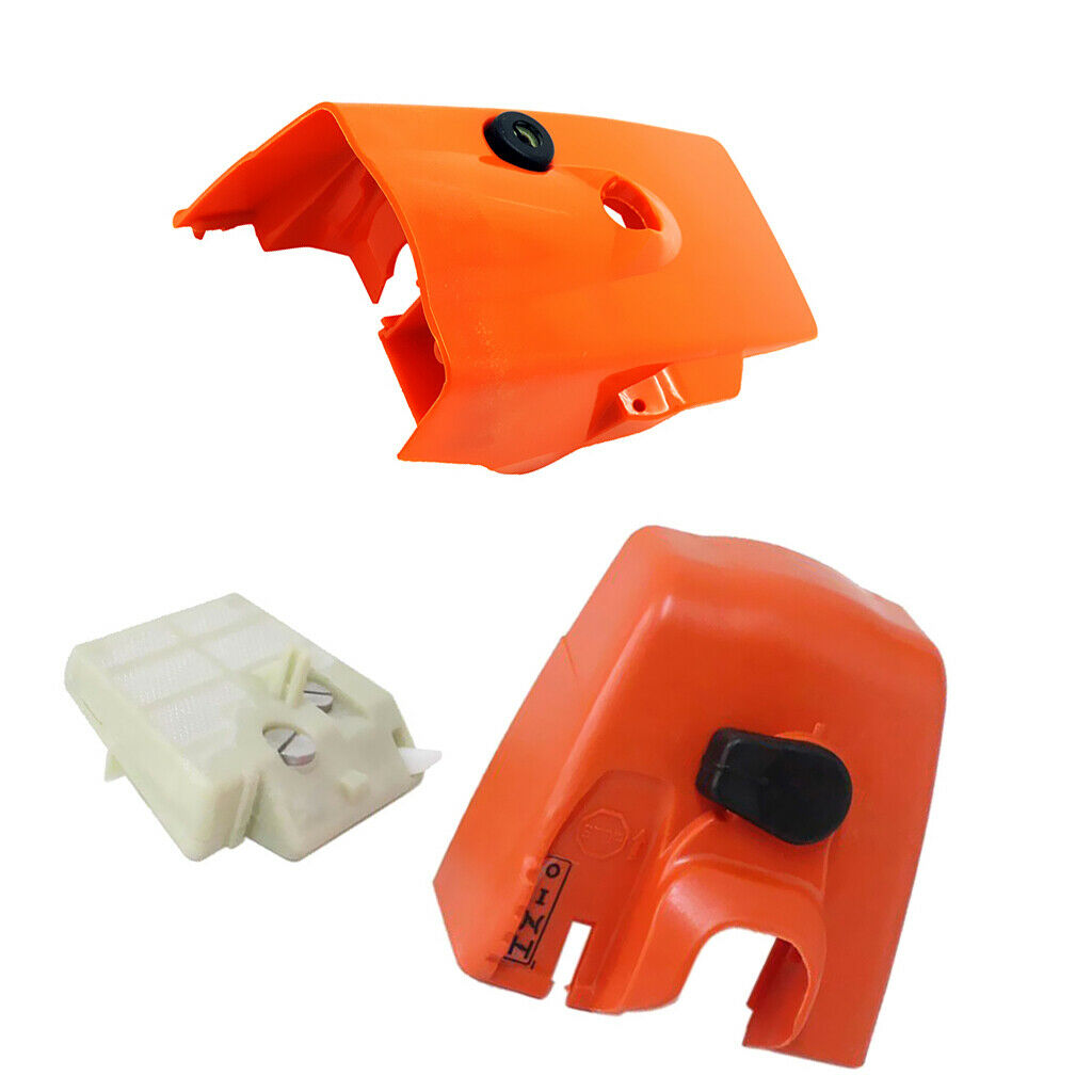 Plastic Engine Cylinder Air Filter Cover Set for  Chainsaw 026 MS260