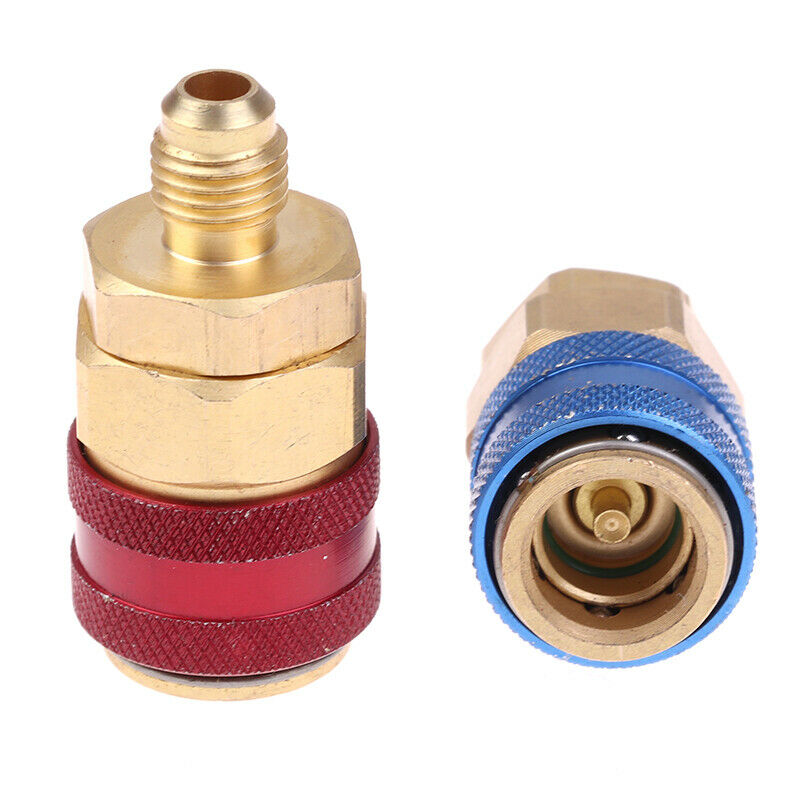 Freon R134A H/L Auto Car Air Conditioning Refrigerant Quick Coupler Connec x FT