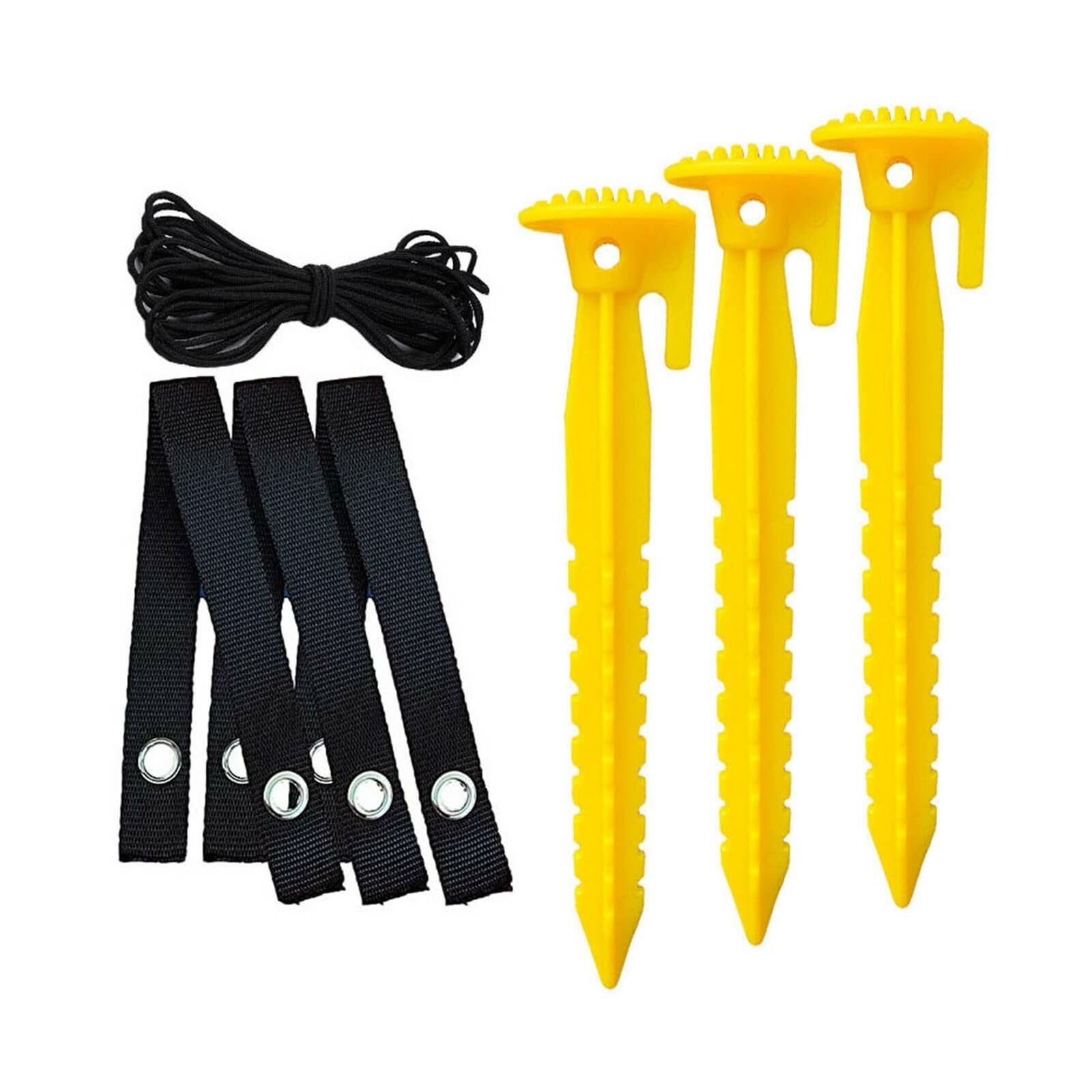 Professional Tree Stakes Kit Anchors Support with Stake Set for Garden Plant