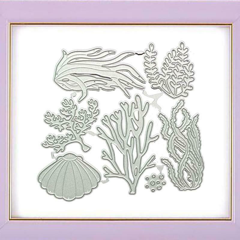 Aquatic Plants Metal Cutting Dies Stencil DIY Scrapbooking Album Paper Card Mold