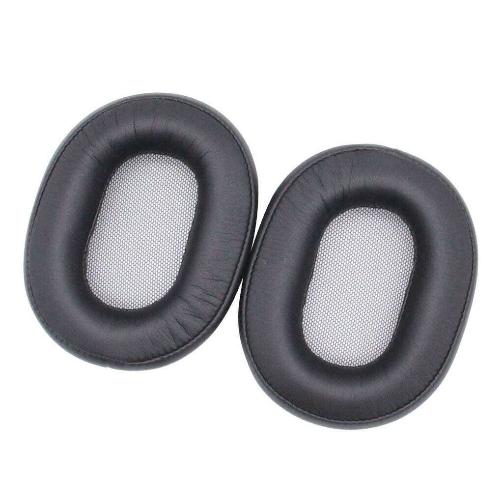 Pair Ear Pads Earpads Spare Part for   MDR-1ABT / MDR-1RBT / MDR-1RNC Black