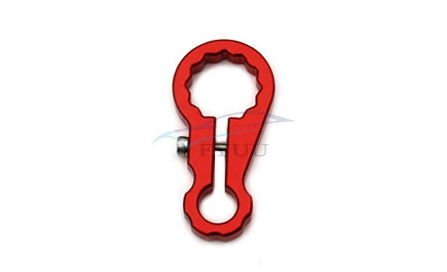 1PCS 17MM CNC Aluminum Motorcycle Rear Fork Shock Absorber Adjuster Tool Red