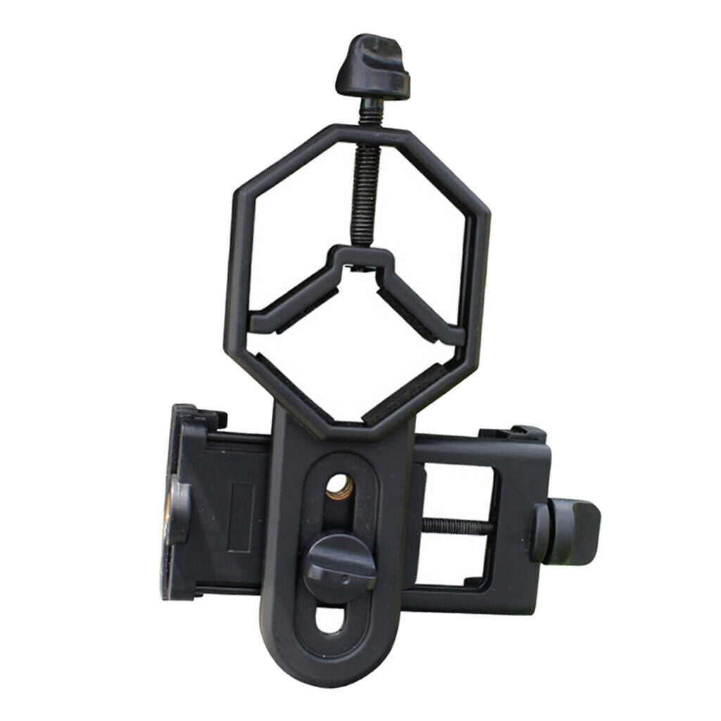 Telescope Smart Phone Binocular Microscope Interface Holder Support Black