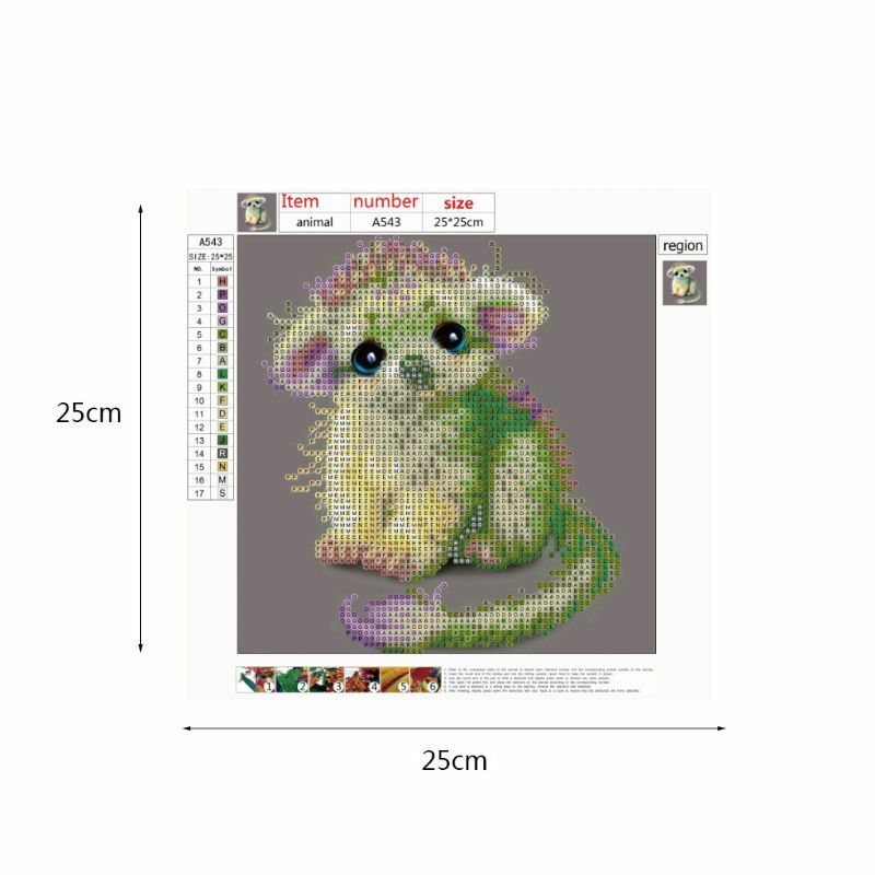 Lovely Cat 5D DIY Diamond Painting Embroidery Cross Stitch Kit Home Decor