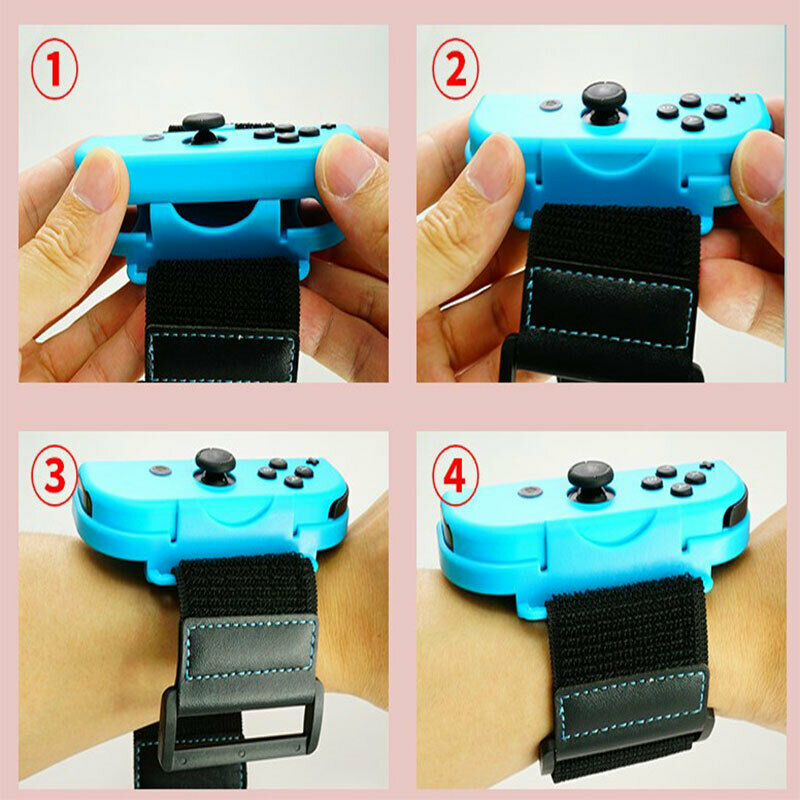 2pcs Armband Accessories Wrist Band Dancing Straps for Switch Dance Game