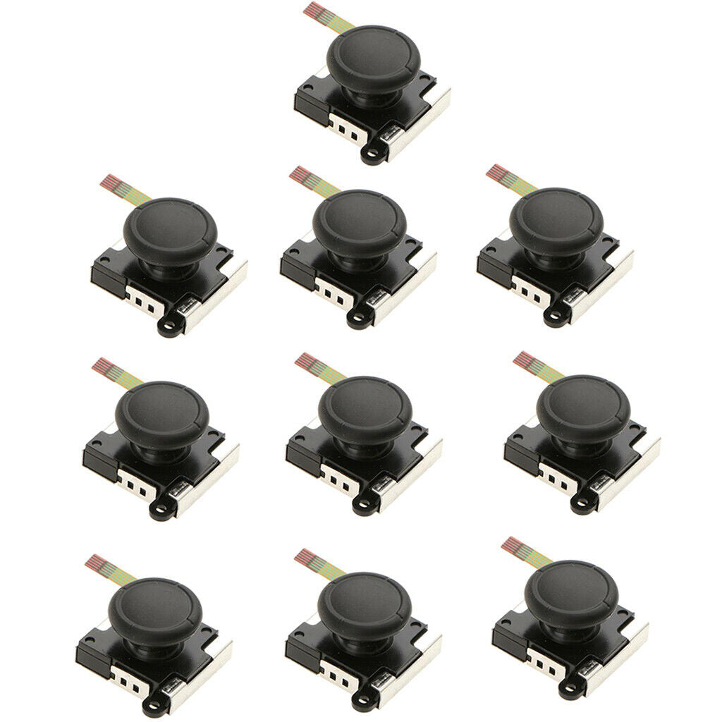 10Pcs Replacement Analog Joystick Rocker for Nintendo Switch Joy-con Console