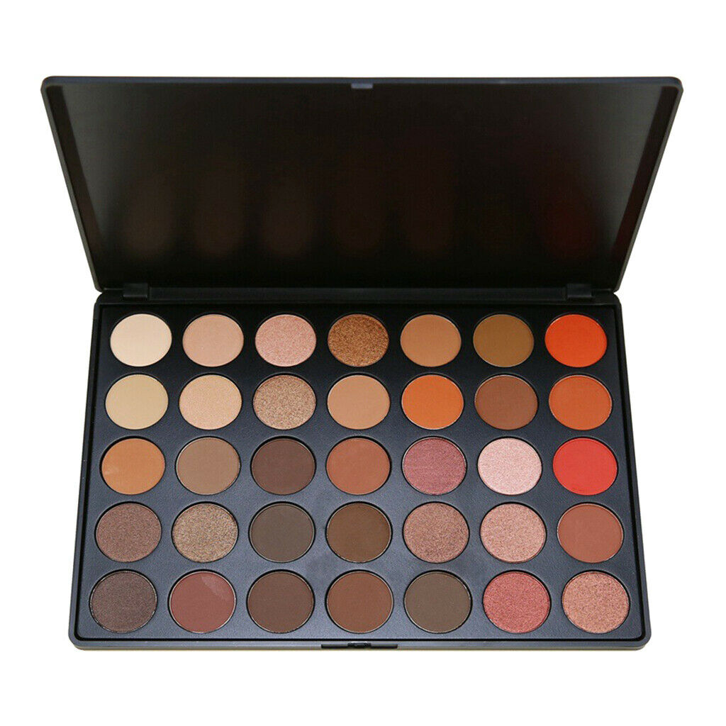 35 Colors Eyeshadow Palette Glitter Matte Shimmering Pigmented Eye Shadow 07