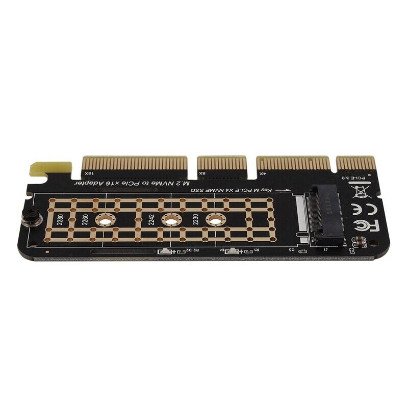 M.2 NVMe SSD To PCI-E X16 Converter Card NGFF M-Key M.2 PCIe PCI-Express X4/X8V4