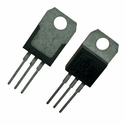 [5pcs] BTA12-600CW Triac Thyristor ISO 600V 12A TO220