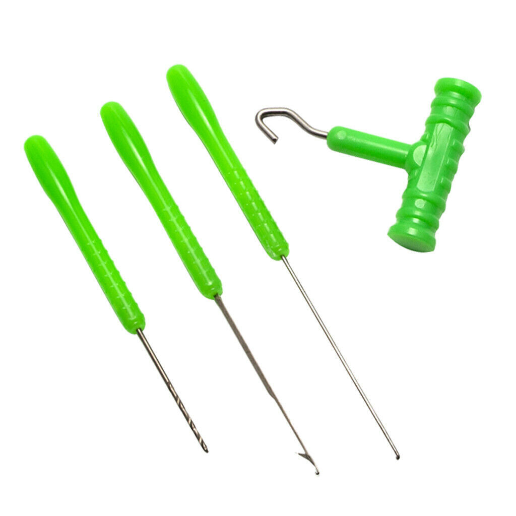 Fishing Baiting Splicing Needle Rig Driller Puller Tool Set