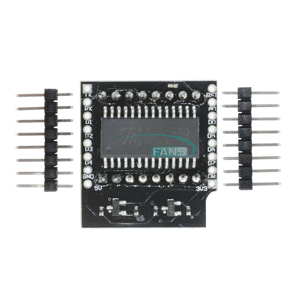 8x8 V1.0 Matrix LED Shield 8 Step Adjustable Intensity for WEMOS D1 mini