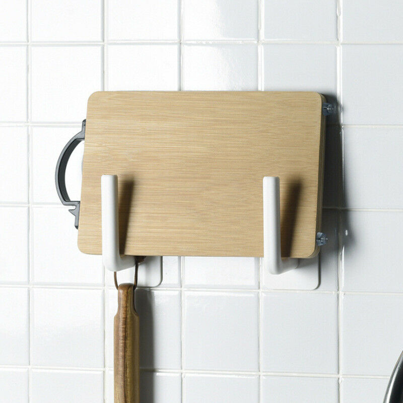 Door Drawer Roll Paper Towel Cup Rack Cupboard Wall-mounted Shelf Holder HN US