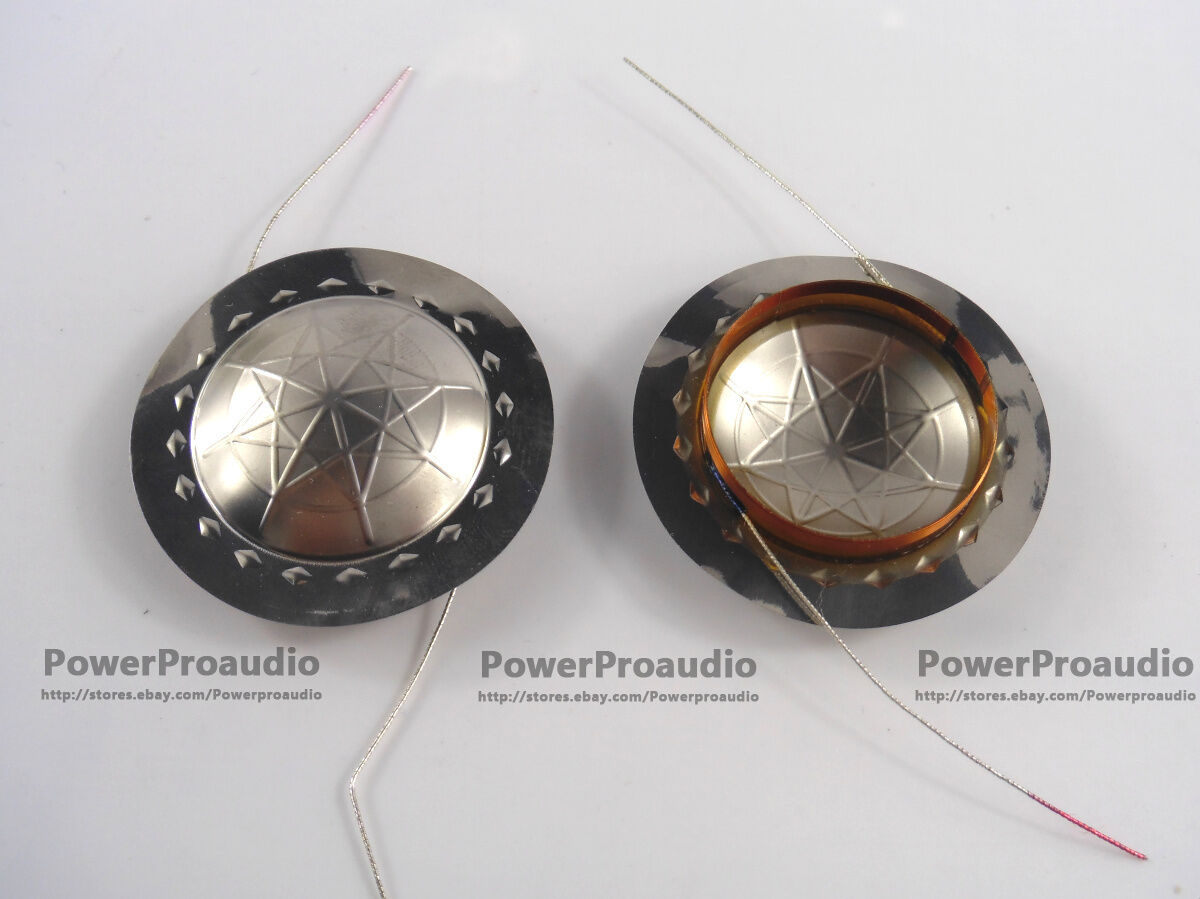 10 pcs 25.5mm 1" Diaphragm Titanium Tweeters Voice coil 8 ohm 25.4mm Round Wire