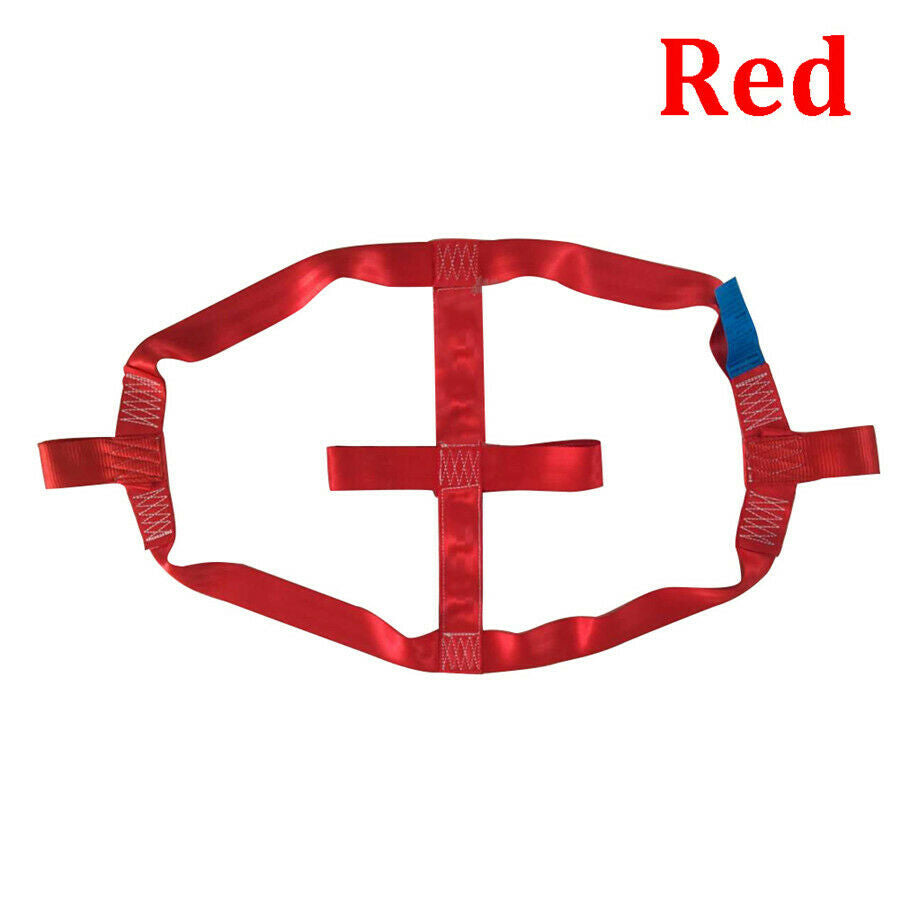 1 Pc RED Motorbike Transportation Rear Wheel Tie Down Strap 1000kg Working pull